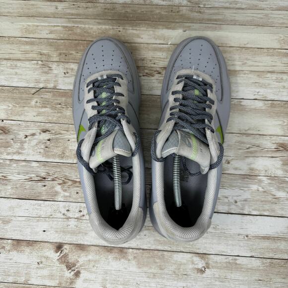 Nike Air Force 1 Low Volt Swoosh CD0888-002 Grey Low Top Sneakers Men's Size 12 - Picture 5 of 9